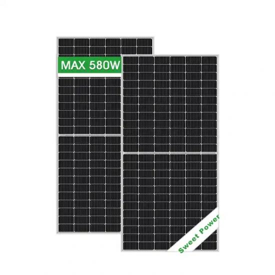 450w 480w 500w 550w Sun Power Solar Panel Complet Mono Half